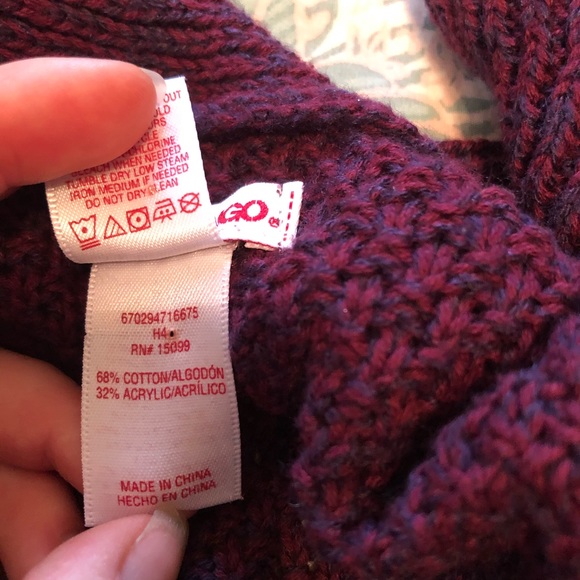 Bongo Open Knit Cardigan B2 - Picture 6 of 6